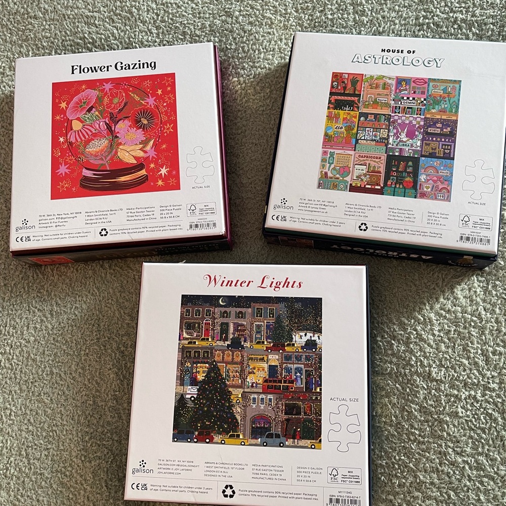 Colorful Puzzle Set - Picture 2 of 5